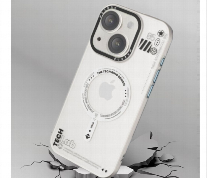 Mezone Tech Magnetic Case Iphone 15  White - Zoom Image 3