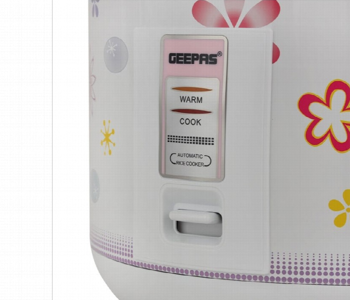 Geepas Grc35023  Non Stick 3.2L 1089W Multi Functional Automatic Rice Cooker With Measuring Cups - Zoom Image 2