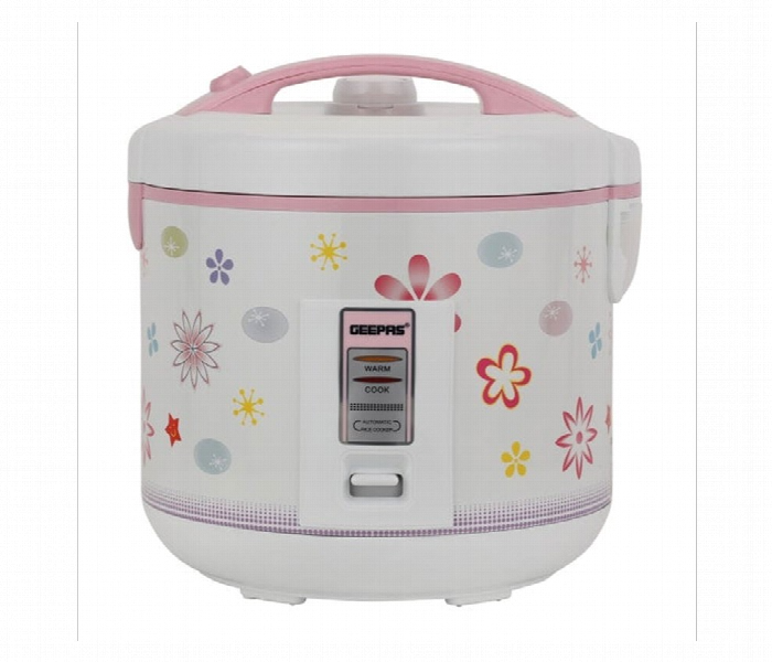 Geepas Grc35023  Non Stick 3.2L 1089W Multi Functional Automatic Rice Cooker With Measuring Cups - Zoom Image 1