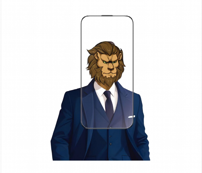 Green Lion Sir Louis 3D Curved Advanced Round Edge Glass Iphone 16 Pro Max - Zoom Image 1