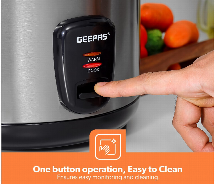 Geepas Grc35040 1.5L Multifunctional Durable Construction Rice Cooker Equipped  With Cool Touch Handle And Measuring Cup - Zoom Image 7