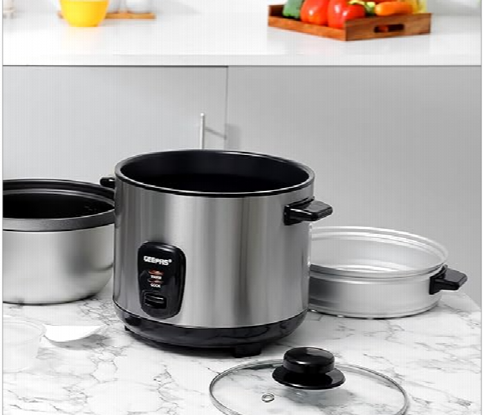 Geepas Grc35041 1.8L Multifunctional Durable Construction Rice Cooker With Non Stick Inner Pot And Measuring Cup - Zoom Image 5