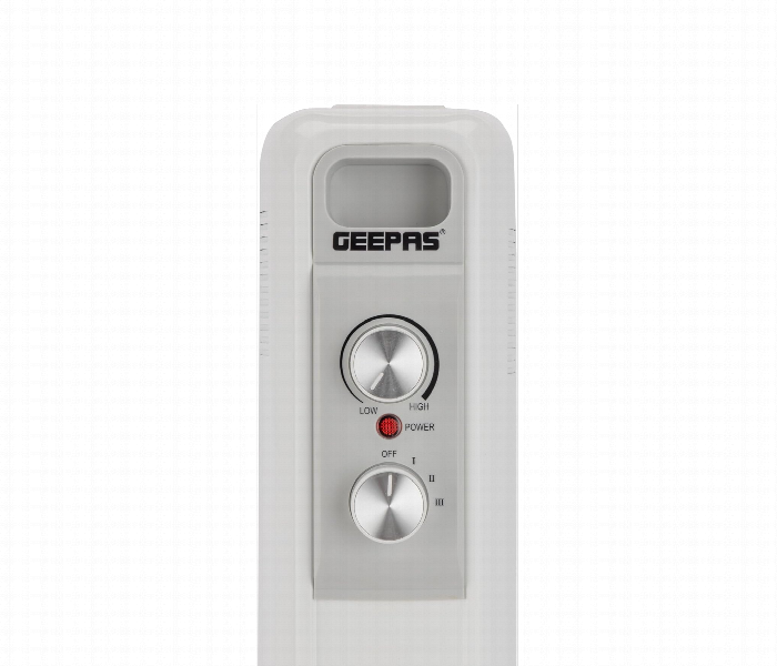 Geepas Grh28562 13 Fins Oil Filled Radiator Heater With Adjustable Thermostat And Overheat Protection - Zoom Image 6