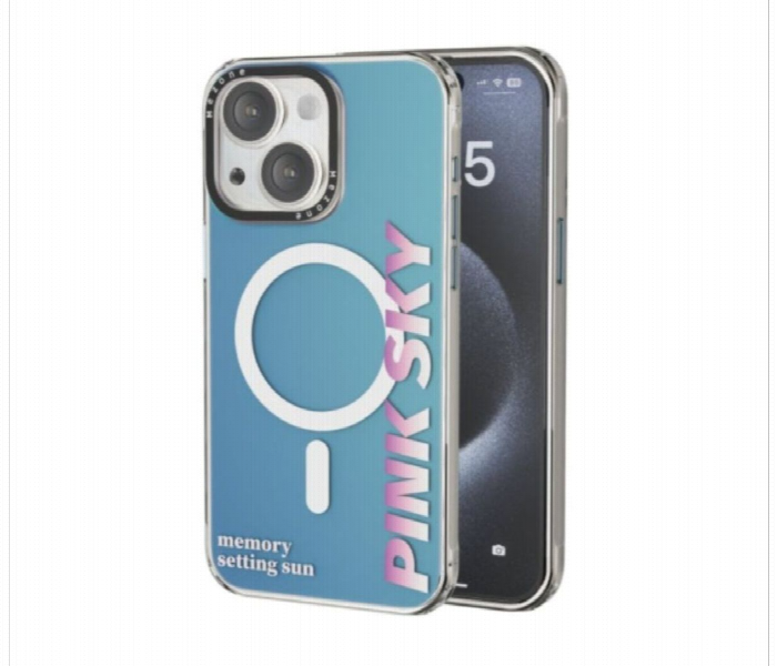 Mezone Memory Magnetic Case Iphone 15 Pink - Zoom Image 1