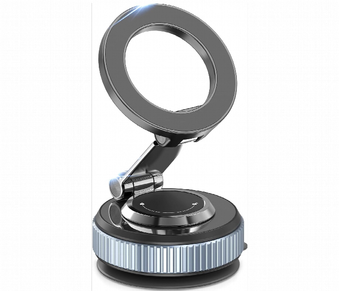 Magnetic Phone Stand For Car 360 Degree Rotatable Phone Holder Strong Magnet Foldable Car Mount With Suction Cup - Zoom Image 1