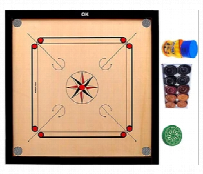 Carrom Board Game 24X24 Inches 110030 - Zoom Image