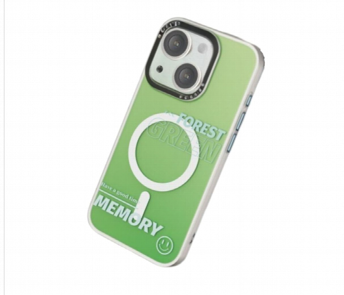 Mezone Memory Magnetic Case Iphone 15 Pro Green - Zoom Image 2