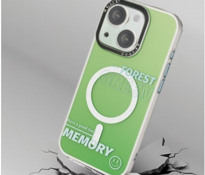 Mezone Memory Magnetic Case Iphone 15 Pro Green - Zoom Image 3