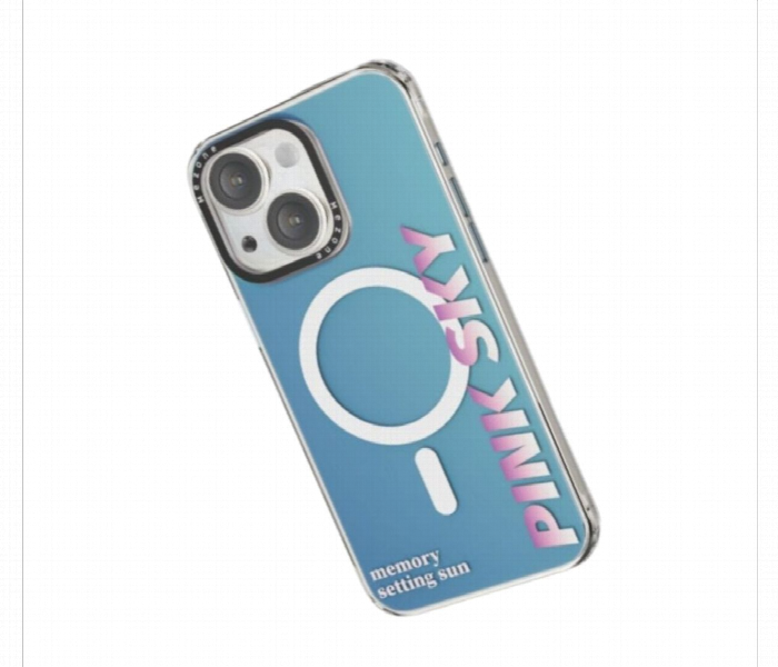 Mezone Memory Magnetic Case Iphone 15 Pro Pink - Zoom Image 2