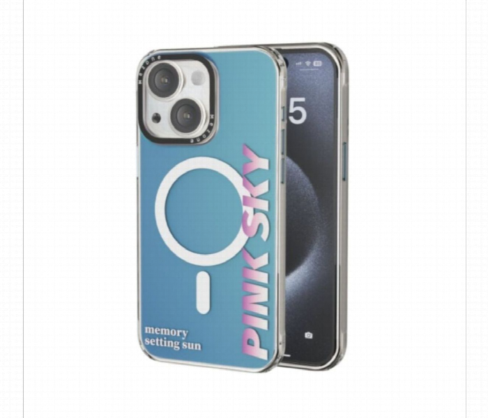 Mezone Memory Magnetic Case Iphone 15 Pro Pink - Zoom Image 1