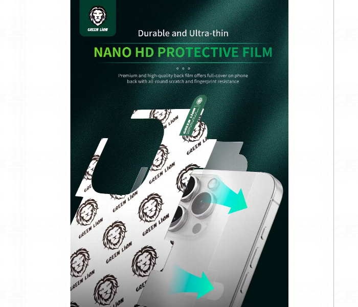Green Lion 4 In 1 Defender Pack Iphone 16 Pro Max Clear - Zoom Image 4