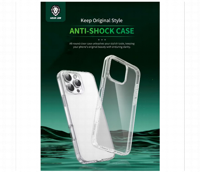 Green Lion 4 In 1 Defender Pack Iphone 16 Pro Max Clear - Zoom Image 3