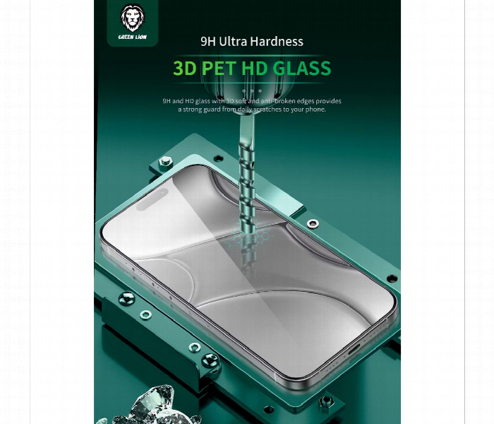 Green Lion 4 In 1 Defender Pack Iphone 16 Pro Clear - Zoom Image 5