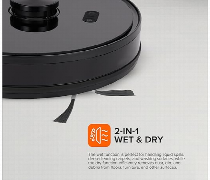 Geepas Grvc19058 2 In 1 Wet And Dry Robotic Vacuum Cleaner - Zoom Image 7