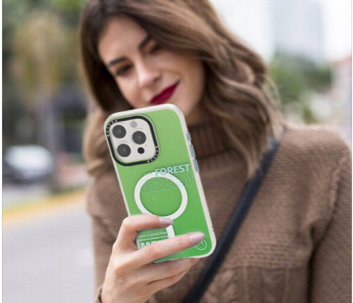 Mezone Memory Magnetic Case Iphone 14 Pro Green - Zoom Image 5