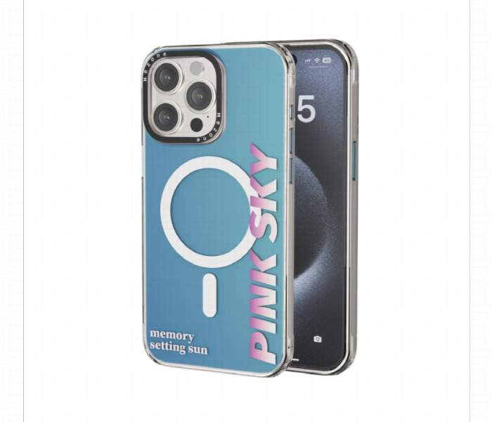 Mezone Memory Magnetic Case Iphone 14 Pro Pink - Zoom Image 1