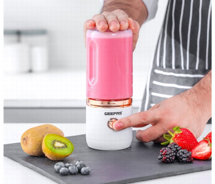 Geepas Gsb44058 420Ml Capacity Single Click Operation Rechargeable Portable Blender - Zoom Image 5