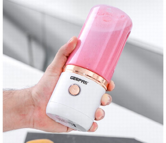 Geepas Gsb44058 420Ml Capacity Single Click Operation Rechargeable Portable Blender - Zoom Image 8