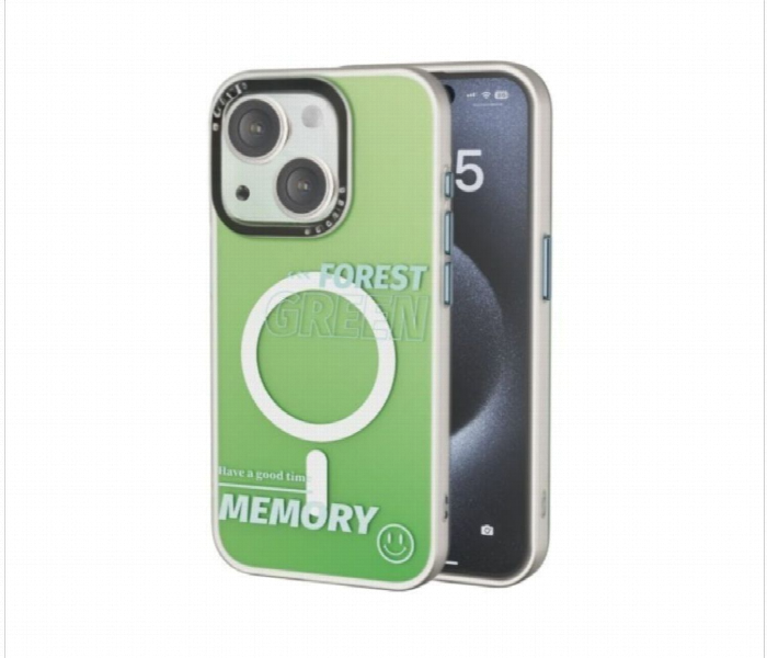 Mezone Memory Magnetic Case Iphone 14 Green - Zoom Image 1