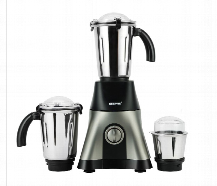Geepas Gsb44089 3 In 1 750W Stainless Steel Powerful Mixer Grinder - Zoom Image 1