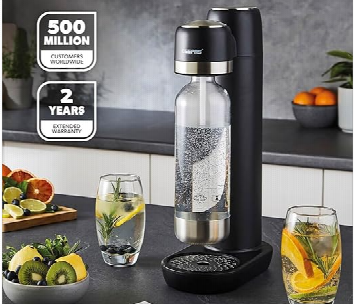 Geepas Gsm63079Uk 900 Ml Capacity Soda Maker With No  Electricity Requirement And Environment Friendly - Zoom Image 3