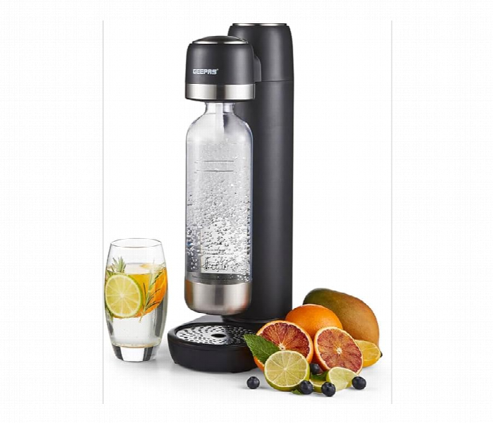 Geepas Gsm63079Uk 900 Ml Capacity Soda Maker With No  Electricity Requirement And Environment Friendly - Zoom Image 1