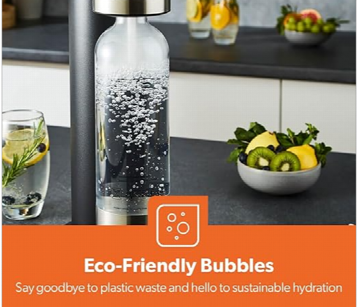 Geepas Gsm63079Uk 900 Ml Capacity Soda Maker With No  Electricity Requirement And Environment Friendly - Zoom Image 5
