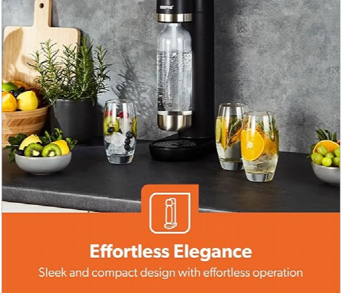 Geepas Gsm63079Uk 900 Ml Capacity Soda Maker With No  Electricity Requirement And Environment Friendly - Zoom Image 7