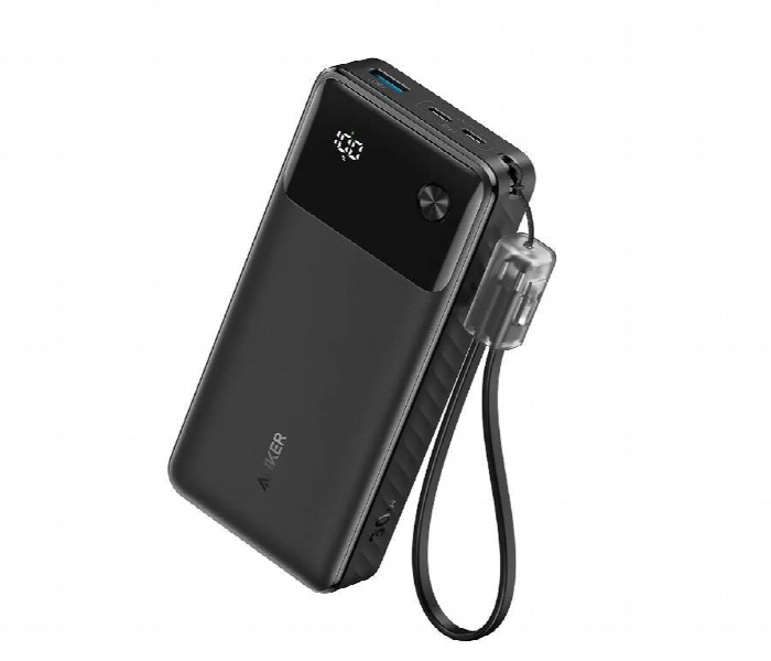 Anker Power Bank 20000Mah With 3 Port 30W Max Output A1384H11 - Zoom Image