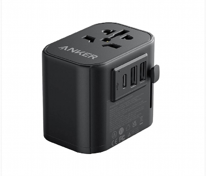 Anker Universal Travel Adapter With Usb C Port - Zoom Image