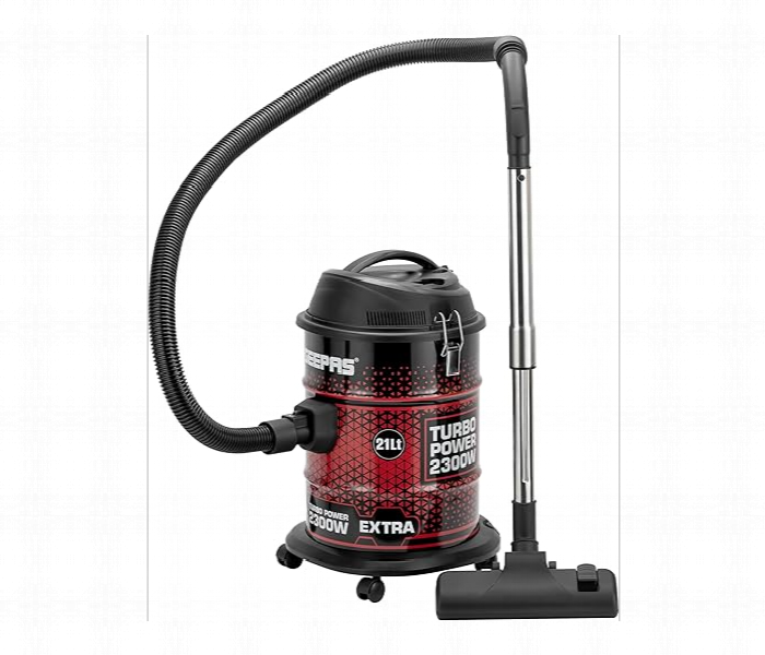 Geepas Gvc19018 2300W Vacuum Cleaner With 21L Dust Bag Capacity And Anti Rust Metallic Body - Zoom Image 1