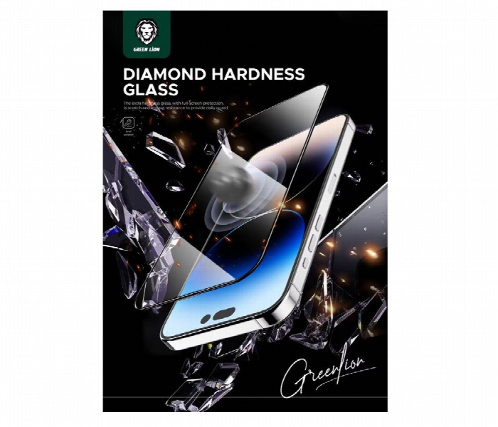 Green Lion 3D Curved Pro Screen Protector For Iphone 15 Pro  Clear - Zoom Image 3