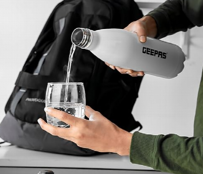 Geepas Gvf27020 750Ml Stainless Steel Vacuum Flask Double Wall Insulation And Comfortable To Hold - Zoom Image 6