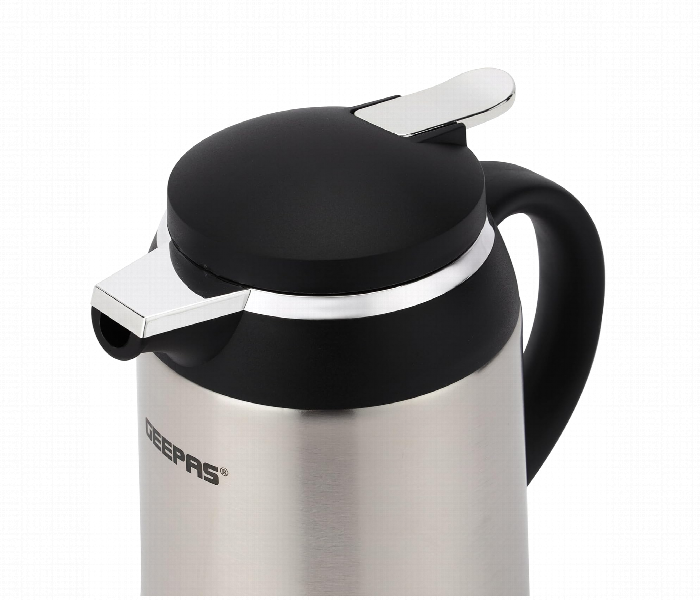 Geepas Gvf27023 1.3L Stainless Steel Vacuum Flask For 24 Hours Suitable And Comfortable To Hold And Carry - Zoom Image 5