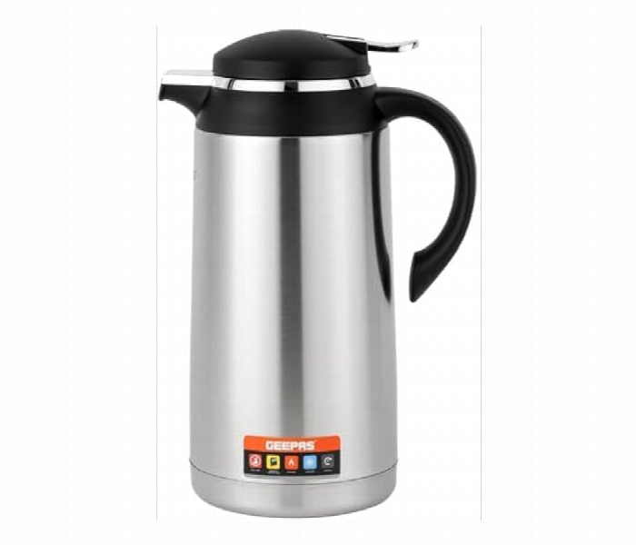 Geepas Gvf27024 1.6L Stainless Steel Vacuum Flask For  24 Hours Suitable For Indoor And Outdoor Use - Zoom Image 1