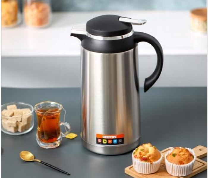 Geepas Gvf27024 1.6L Stainless Steel Vacuum Flask For  24 Hours Suitable For Indoor And Outdoor Use - Zoom Image 2