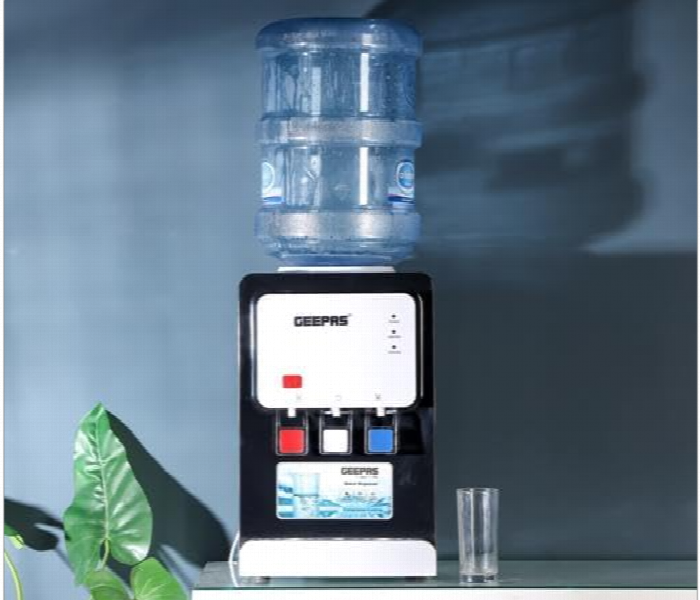 Geepas Gwd17022 Desktop Water Dispenser With 3 Taps Function And Stainless Steel Tank - Zoom Image 2