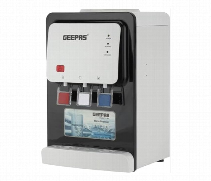 Geepas Gwd17022 Desktop Water Dispenser With 3 Taps Function And Stainless Steel Tank - Zoom Image 3