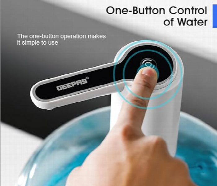 Geepas Gwd17034 Rechargeable Mini Water Dispenser With Simple 2 Step Installation - Zoom Image 4
