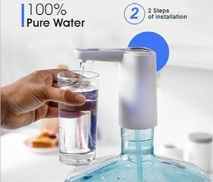 Geepas Gwd17034 Rechargeable Mini Water Dispenser With Simple 2 Step Installation - Zoom Image 3