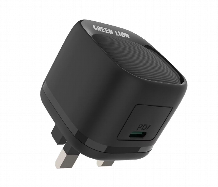 Green Lion Pd 20W Usb C Wall Charger  Black - Zoom Image 1