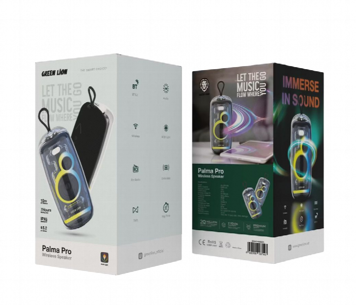 Green Lion Palma Pro Wireless Speaker Black - Zoom Image 4
