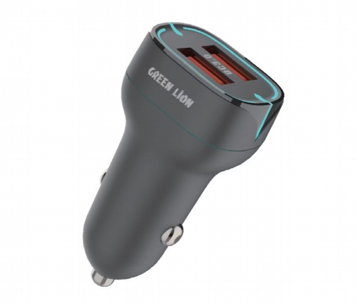 Green Lion Dual Port Qc3.0 Car Charger - Zoom Image 1