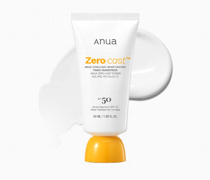 Anua Zero Cast Moisturizing Finish Sunscreen 50Ml - Zoom Image