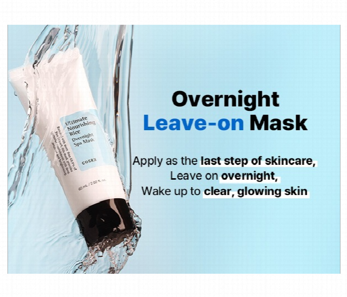 Cosrx Ultimate Nourishing Rice Overnight Spa Mask - Zoom Image 2