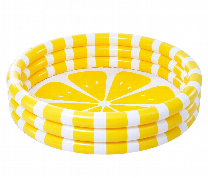 Intex Zesty Lemon Inflatable Kiddie Pool 58432Np - Zoom Image