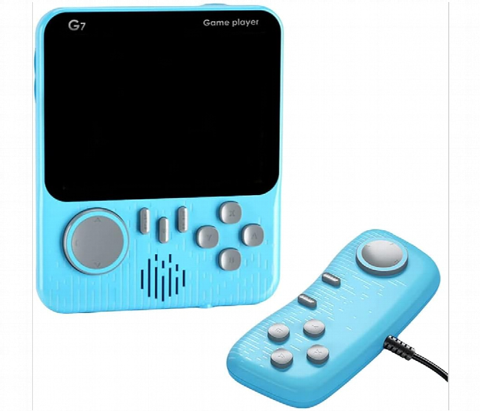 G7 Handheld Game Console For Kids Portable 35 Inch Screen 666 Classic Retro Games Single Player Tv Connection - Zoom Image 1
