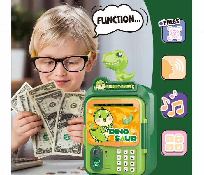 Charming Plastic Money Bank For Kids Stylish Coin Savings Secure Storage Safe And Durable - Zoom Image 2