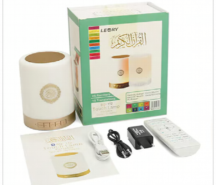 Portable Quran Speaker With Remote Control Rechargeable Battery And Bluetooth Islamic Audio Player For Learning - Zoom Image 1