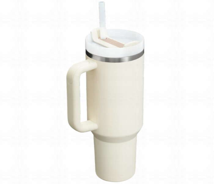 Stanley Quencher H2.0 Flow State Tumbler 40Oz  Cream - Zoom Image 2
